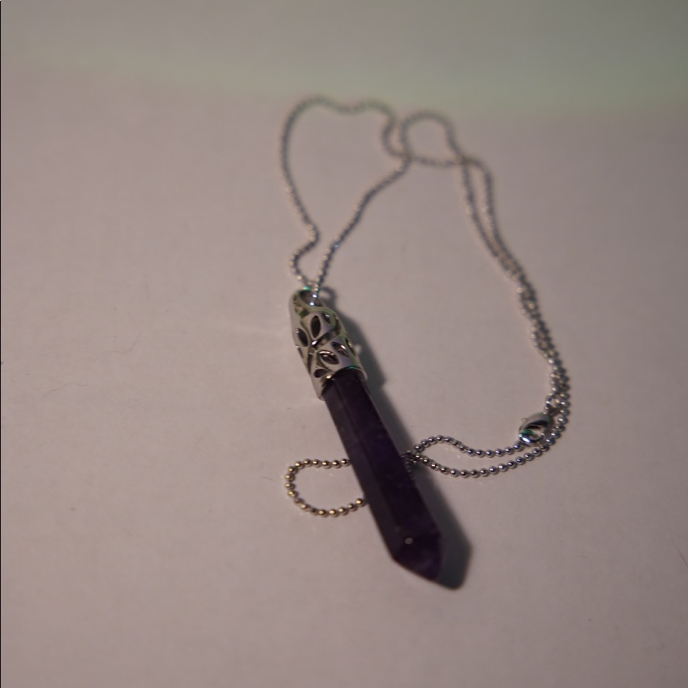 Amethyst necklace